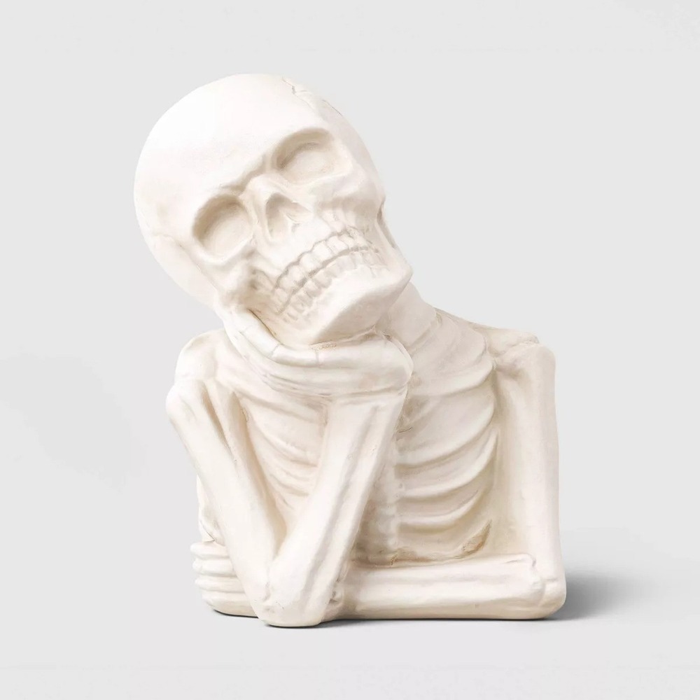 Halloween Skeleton Bust Off-White - Threshold, Target